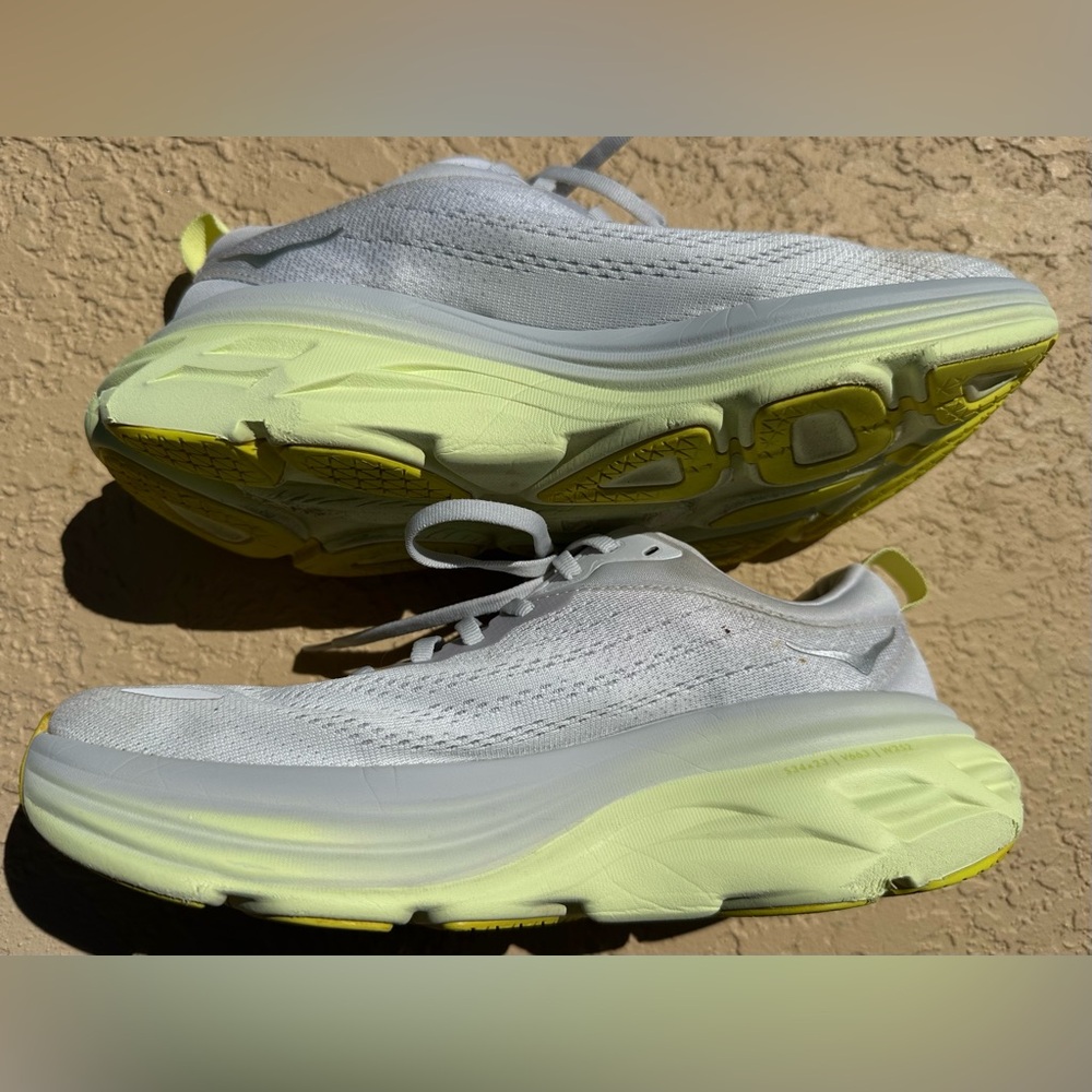 Hoka One One Bondi 8 Nimbus Cloud Running Shoes Women’s Size 8 in Extra VGC - Picture 12 of 15